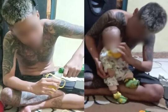 Buat Emosi! Pria Ini Cekoki Bayi 4 Bulan dengan Miras, Keterlaluan!