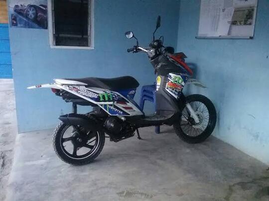 Matic Trail Sepertinya Modifikasi yang Boleh Juga Gan