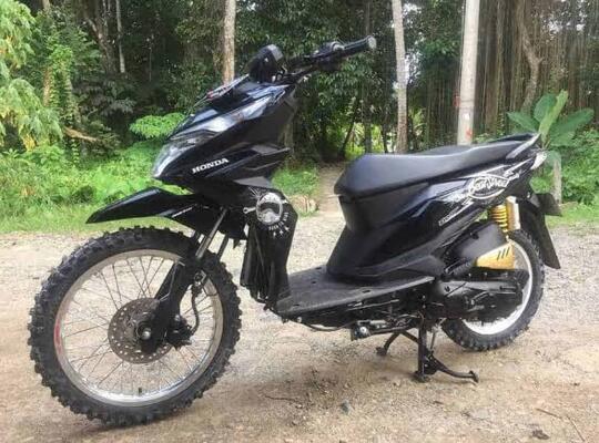 Matic Trail Sepertinya Modifikasi yang Boleh Juga Gan