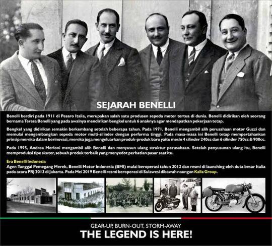 Motor Asal Italia Benelli Cuma DP 7Juta, Laku Ga Ya?