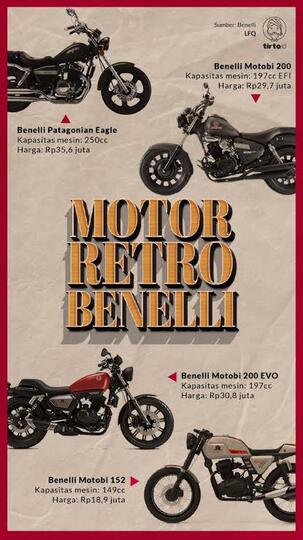 Motor Asal Italia Benelli Cuma DP 7Juta, Laku Ga Ya?