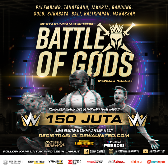TURNAMENNYA PARA ANAK DEWA!!! BATTLE OF GODS LADIES AND GENTLEMAN!!!!
