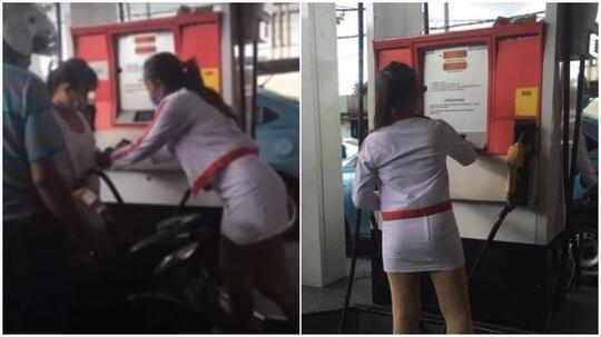 Viral Penjual Kopi Pakai Rok Mini di Serangan Bali, Netizen Penasaran