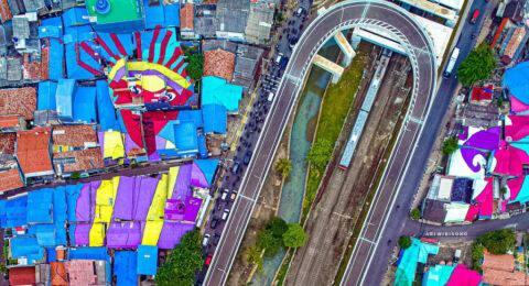 Alasan Anies Cat Warna-warni Sekitar Flyover Tapal Kuda buat Selfie Warga