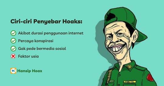 Inilah Hasil Riset Penyebar Hoaks di Dunia Maya