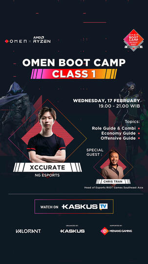 Belajar Role, Economy, dan Offensive VALORANT bareng Kevin Susanto (XCCURATE)