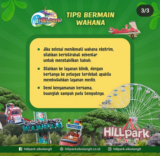 Panorama Indah Serta Wahana Permainan, Destinasi Wisata Apik Nan Romantis