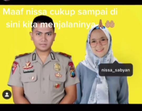 Viral, Video Seorang Polisi Ungkapkan Kekecewaannya Kepada Nissa Sabyan!