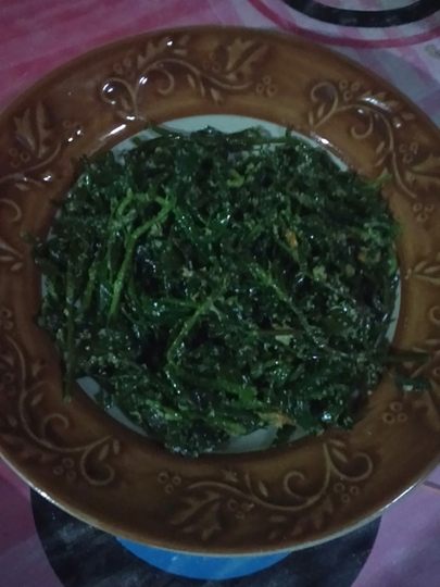 Kremah Rumput Liar Enak dijadikan Urap sebagai obat kuat alami meningkatkan stamina