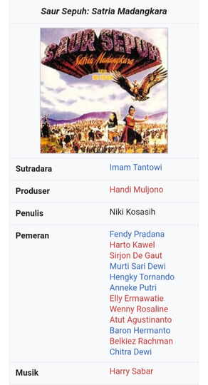 Nostalgia 80s: Sandiwara Radio dan Film Saur Sepuh