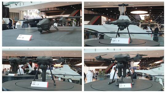 EDGE Group Pamerkan Drone Perang "Shadow 50 dan QX-4" di IDEX 2021 UAE