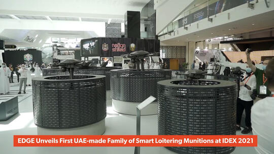 EDGE Group Pamerkan Drone Perang "Shadow 50 dan QX-4" di IDEX 2021 UAE