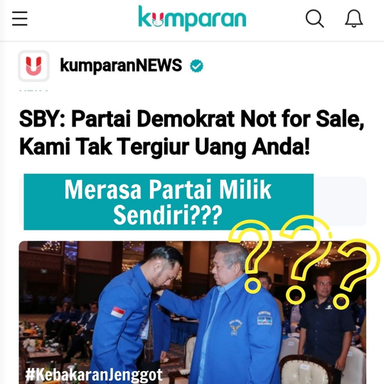 Dituduh SBY Mau Kudeta, Moeldoko: Saya Ingatkan, Jangan Tekan-tekan Saya!
