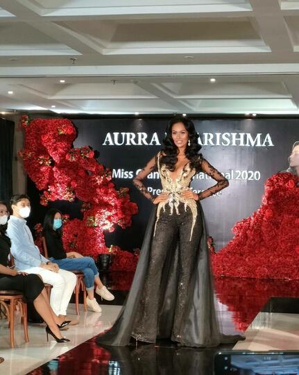 Intip Press Conference, Persiapan Aura Kharisma Menuju Miss Grand International 2020