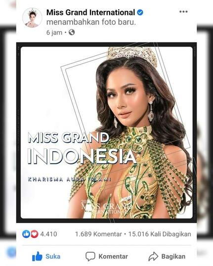 Intip Press Conference, Persiapan Aura Kharisma Menuju Miss Grand International 2020
