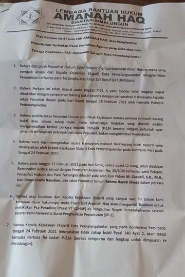 Kasus Nakes Mandikan Jenazah COVID Wanita Disetop, Pelapor Mau Praperadilan