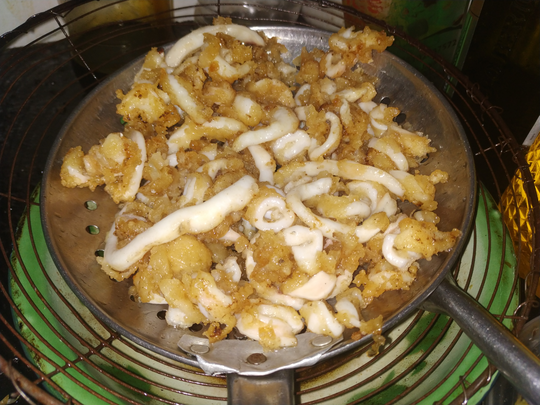 Cumi Tepung Asam Manis, Ala Chef Mbeling