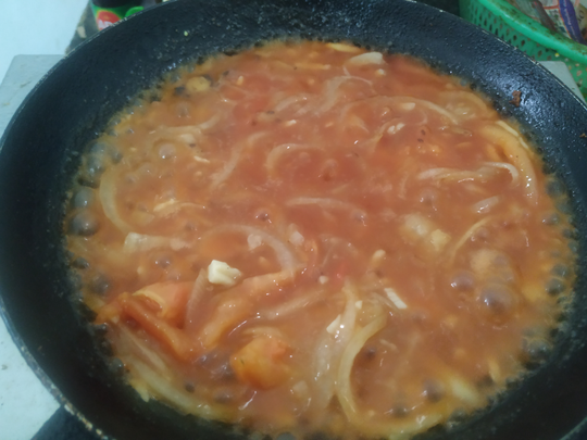 Cumi Tepung Asam Manis, Ala Chef Mbeling
