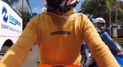 Pengendara Moge yang Viral Ditendang Paspampres di Ring 1 Diperiksa Besok