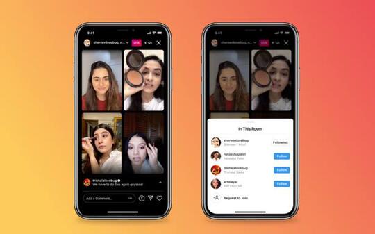 Cie.. Tak Mau Pengguna Beralih, Instagram Luncurkan Live Rooms