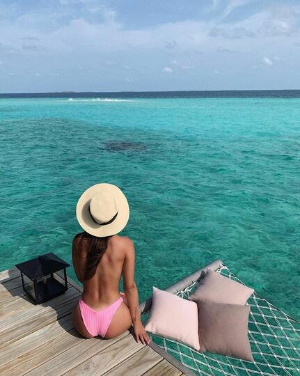 Upload Foto Pakai Bikini Motif Macan, Pacar Marco Asensio Bikin Geger Netizen