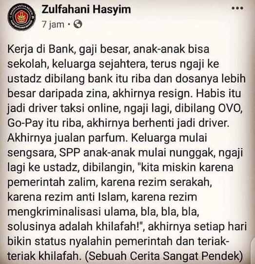 Ferdinan: Tak Ada Negara yang Hancur Karena Miras, yang Ada Hancur Karena Mabuk Agama