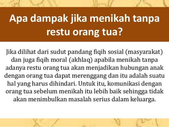 Seorang Lelaki Ingin Mengajak Nikah Ungkapkan Lewat Anaknya atau Orang Tuanya?