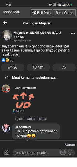 FETISH MUKENA JARIK BALIK LAGI ?