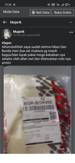 FETISH MUKENA JARIK BALIK LAGI ?