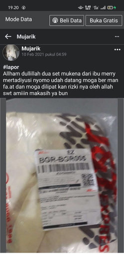 FETISH MUKENA JARIK BALIK LAGI ?