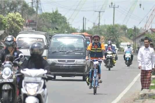 Mencari Jalan Menanjak dan Touring menggunakan Sepeda Lipat, Apa bisa?