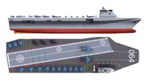 UMK Varan - Desain Kapal Induk Terbaru Untuk Rusia