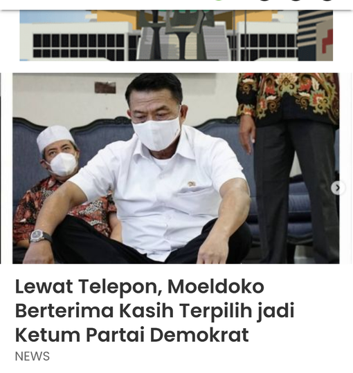 RESMI! Moeldoko Geser AHY Jadi Ketua Umum Partai Demokrat