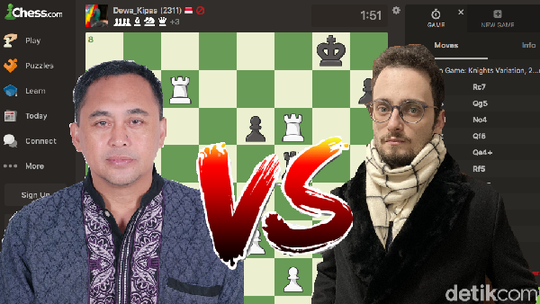 Dewa Kipas, Sosok Yang Berhasil Menumbangkan GothamChess!