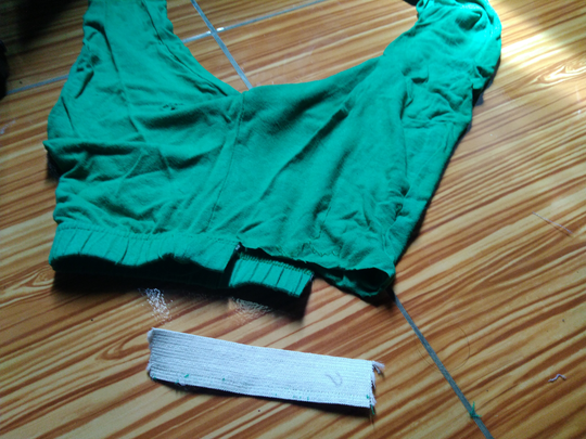 DIY Membuat Konektor Hijab Dari Karet Legging Anak Bekas
