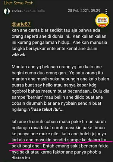 Vagina saya seperti menolak' - Cerita pengidap vaginismus.