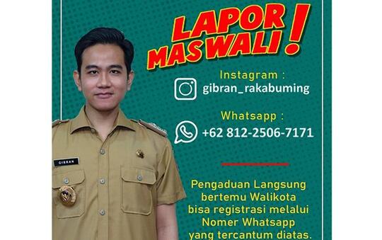 Solo Berseri, Gibran Rakabuming Akankah Ikuti Jejak Jokowi