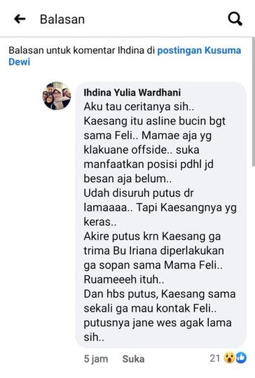 Karyawan Beberkan Alasan Kaesang Lebih Pilih Nadya Arifta daripada Felicia Tissue