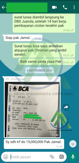 Jasa Penutupan Kartu Kredit / KTA - PT Abidin Bhagawanta Dwipa Indo