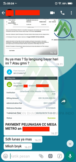 Jasa Penutupan Kartu Kredit / KTA - PT Abidin Bhagawanta Dwipa Indo