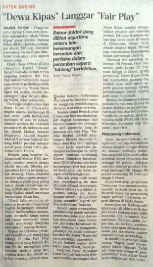 Dewa Kipas VS SCUA, Apakah Dewa Kipas Melakukan Kecurangan ?