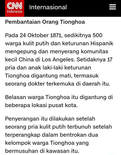 Sentimen Anti-Asia Meningkat, Bagaimana Nasib WNI di AS?