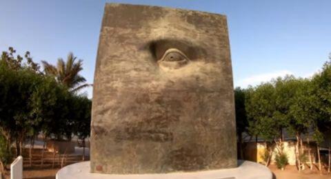 Viral Patung "Mata Dajjal" di Arab Saudi, Publik Singgung Indonesia