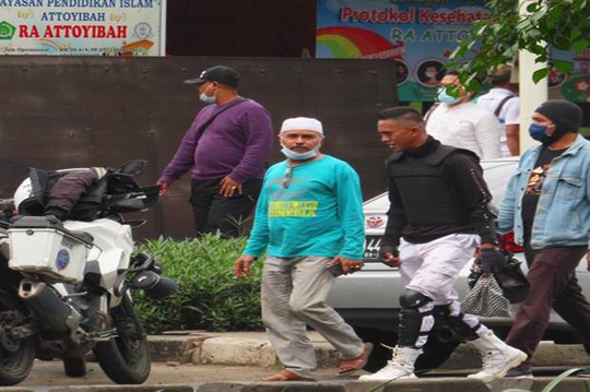 Beredar Foto Terduga Teroris Condet saat Sidang Habib Rizieq