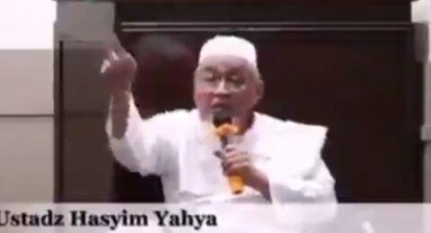Heboh, Ceramah Ustaz Hasyim Yahya, Sebut Muslim Baik Untuk Jadi Teroris
