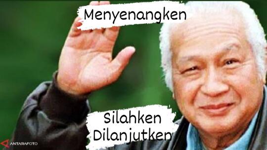 Cerita Dibalik Akhiran "Kan" Yang Jadi "Ken" Ala Pak Harto