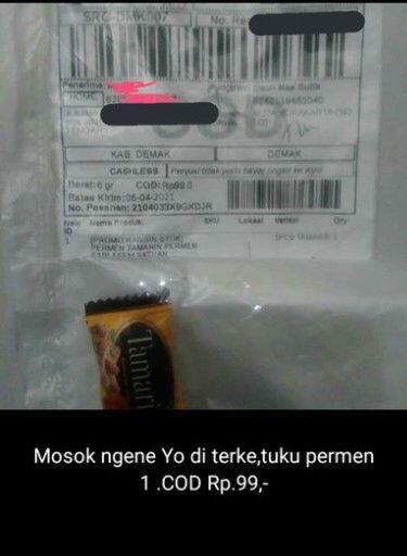 Antar Paket COD Harga Rp 99, Kurir Emosi saat Tahu Barangnya