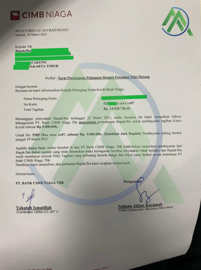 Jasa Penutupan Kartu Kredit / KTA - PT Abidin Bhagawanta Dwipa Indo
