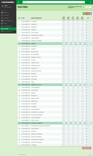 Siakad Kampus Support Feeder PDDIKTI v4.0 bisa Upload Massal melalui excel