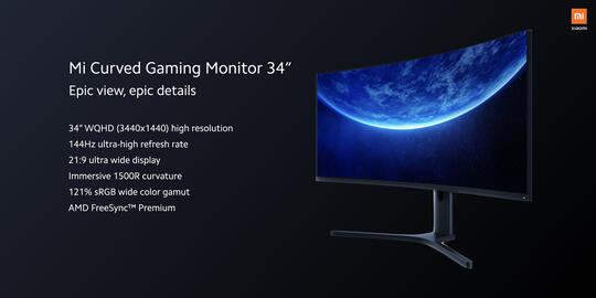 Sensasi Luar Biasa Monitor Gaming Curved Dari Xiaomi